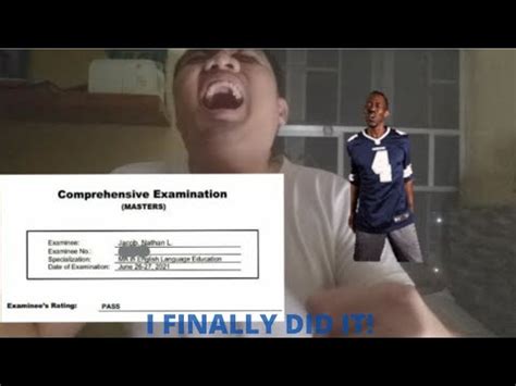 MY PNU COMPREHENSIVE EXAM EXPERIENCE .